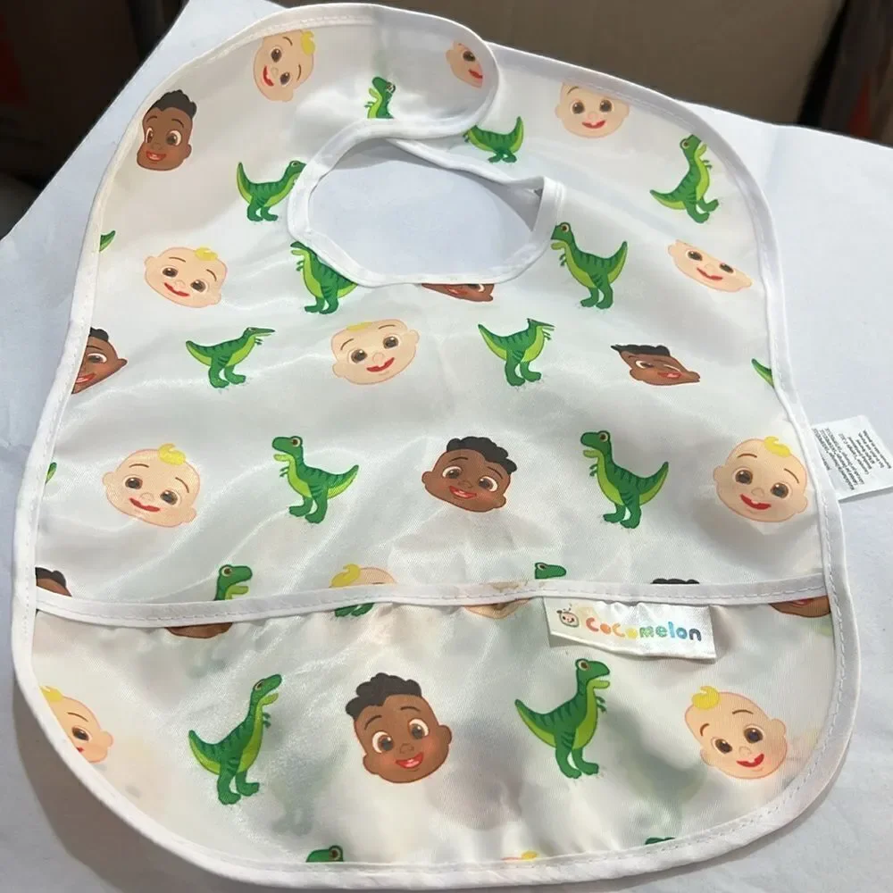 CoComelon set of 2 Bibs EUC